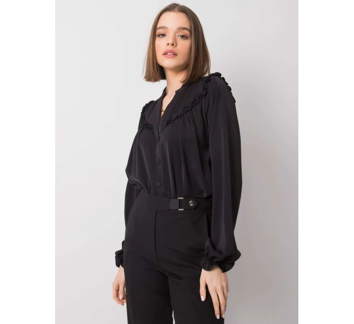 Košeľa TW KS BP 5078.21 čierna