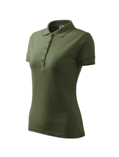 Dámske tričko Pique Polo khaki