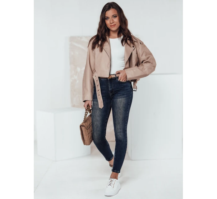 Dámské džínové kalhoty push up tmavě modré Dstreet model 21982428 - FashionStreet