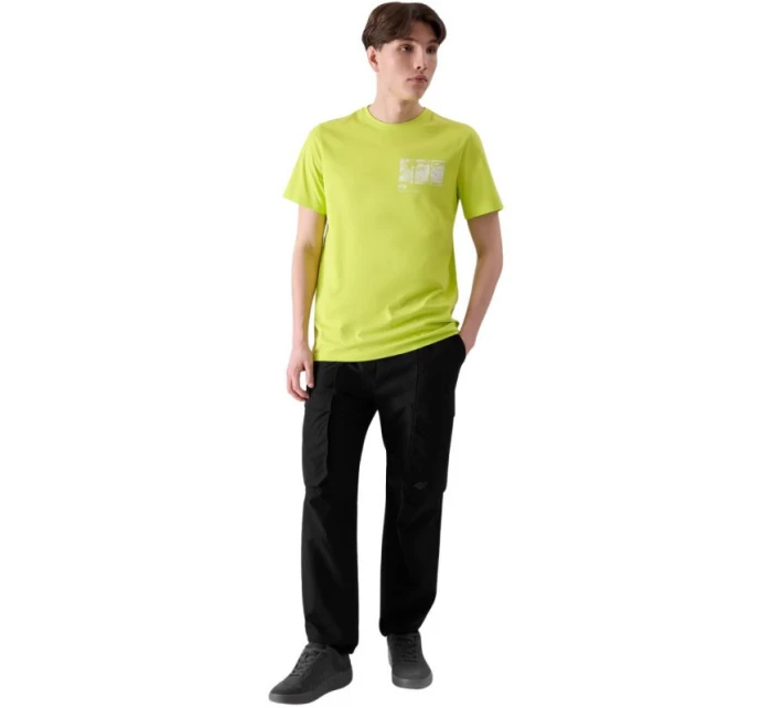 Tričko 4F M2106 M 4FRSS24TTSHM2106 41N muži Tričko 4F M2106 M 4FRSS24TTSHM2106 41N muži