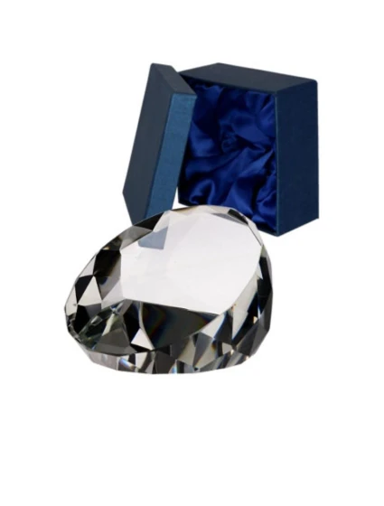 Sklenená trofej - krištáľový gombík