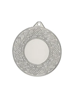 Strieborná medaila s miestom na emblém 25 mm - oceľ