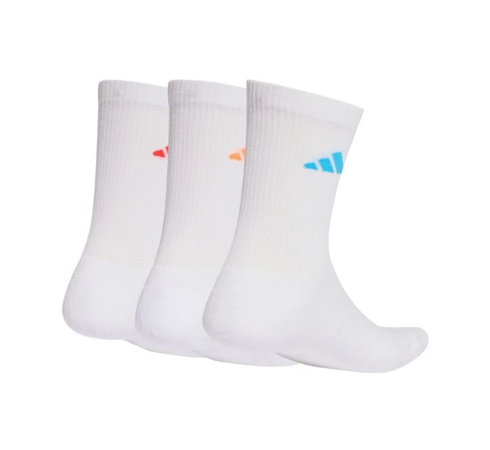 Adidas Linear Crew Cushioned Sportswear Crew C 3P ponožky White KC9623