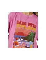 Dámske tričko RIP CURL Hayley O Heritage Tee, ružové Dámske tričko RIP CURL Hayley O Heritage Tee, ružové