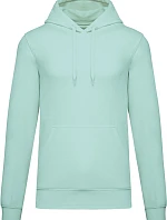 Kariban K 4027 Pánska ekologická mikina s kapucňou 20.4027 ice mint
