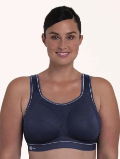 športová podprsenka extreme control plus Full Cup 5567 blue iris - Active