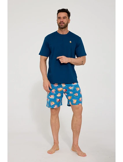 PÁNSKE PYŽAMO KR 326/207 PIVO