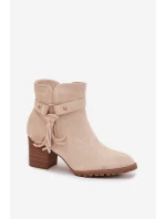 Topánky na podpätku model 219572 Krok vo veľkom štýle Topánky na podpätku model 219572 Krok vo veľkom štýle