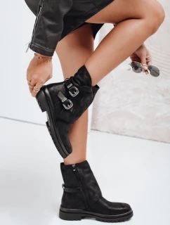 Dámské černé kozačky model 21993101 - Dstreet