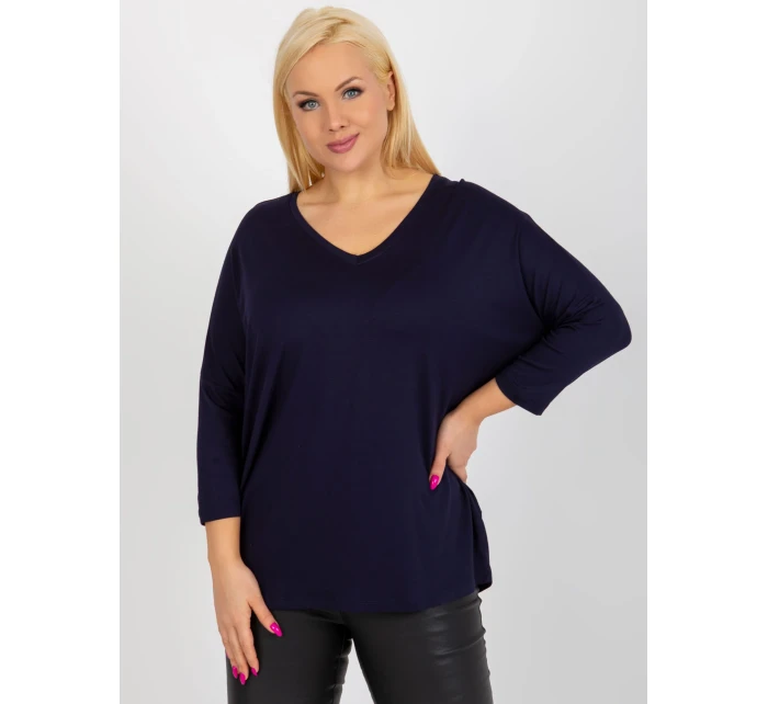 Blúzka RV BZ 5745.18 tmavo modrá
