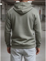 Pánska khaki mikina FashionStreet BX5928 Pánska khaki mikina FashionStreet BX5928