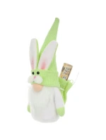 Zelená šelma 20 cm s darčekovou taškou jarná dekorácia detské