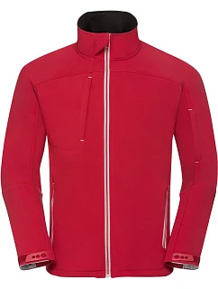 Pánská 3vrstvá softshellová bunda 10. classic red model 22473274 - Russell Athletic