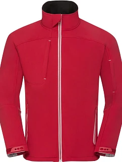 Pánská 3vrstvá softshellová bunda 10. classic red model 22473274 - Russell Athletic