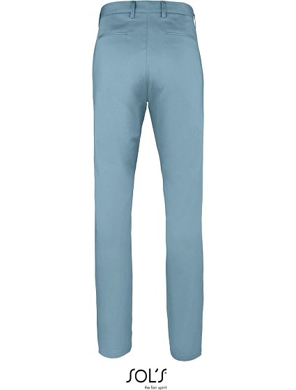 SOL'S Men Pánské saténové elastické kalhoty  dark blue model 22521026
