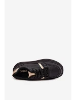 Dámské Sneakersy Na Platformě Big Star model 21706303 Černé - Big Star Shoes