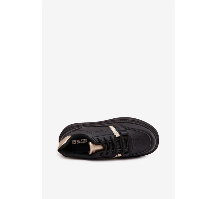 Dámské Sneakersy Na Platformě Big Star model 21706303 Černé - Big Star Shoes