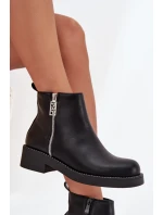 Zateplené Nízké Boty Dámské S Černé model 21706768 - Boto Zateplené Nízké Boty Dámské S Černé model 21706768 - Boto