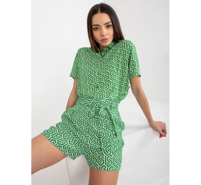 Dámské šortky model 18339410 zelená - FPrice