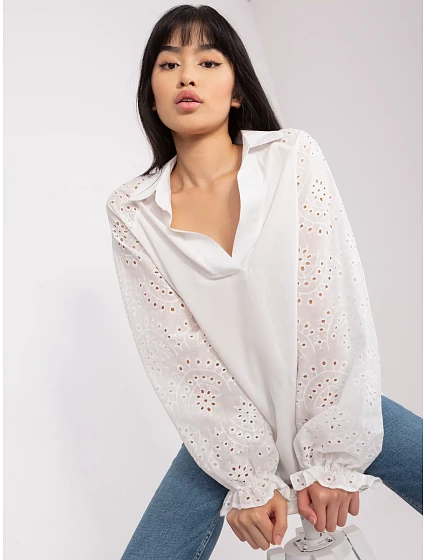 Bluzka LK BZ model 18650822 ecru - FPrice