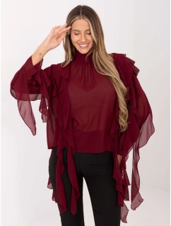 Blúzka PM BZ J1005.25 bordová