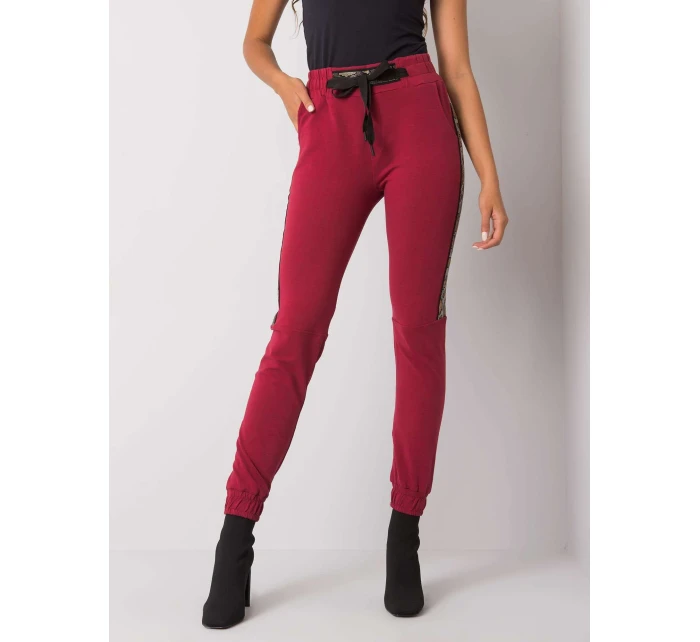 Tepláky RV DR 6891.54 gaštanová