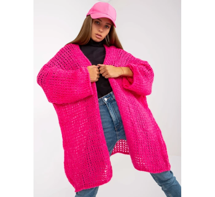 Dámsky sveter TW SW BI M2202 fluo ružový