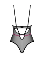 Dámské sexy body Novenes Teddy černé - Obsessive