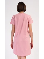 Dámske domáce šaty s krátkymi rukávmi Vanda Dámske domáce šaty s krátkymi rukávmi Vanda