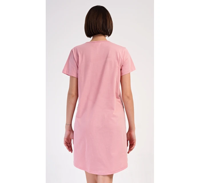 Dámske domáce šaty s krátkymi rukávmi Vanda Dámske domáce šaty s krátkymi rukávmi Vanda