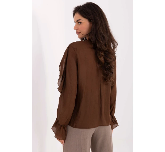 Košeľa s dlhým rukávom model 218415 Rue Paris