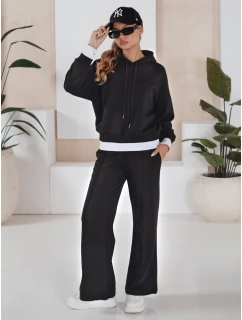 Dámská tepláková souprava černá Dstreet model 21971320 - FashionStreet