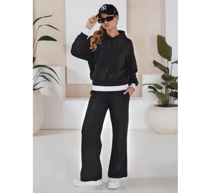 Dámská tepláková souprava černá Dstreet model 21971320 - FashionStreet