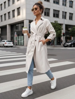 Dámske dlhé tenisky BINCIA light grey FashionStreet TY4338