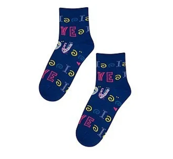 Dámske valentínske ponožky Wola W84.01P, 36-41