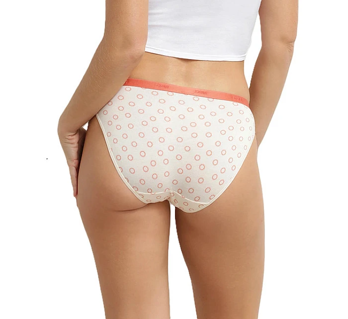 Dámske bavlnené nohavičky 3 ks DIM LES POCKETS COTTON SLIP 3x - DIM - off white Dámske bavlnené nohavičky 3 ks DIM LES POCKETS COTTON SLIP 3x - DIM - off white