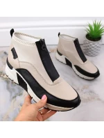 Rieker W béžová obuv model 21369727 - Big Star