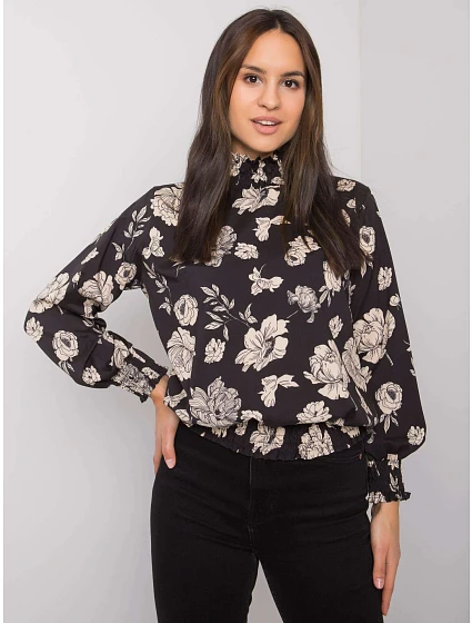 Bluzka DHJ BZ model 20961764 czarno beżowy - FPrice