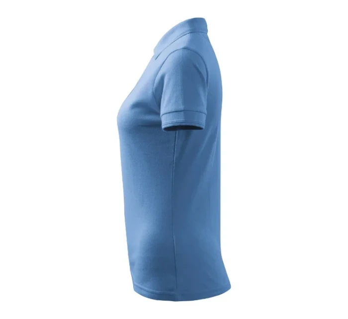 Pique Polo polokošile dámská nebesky modrá