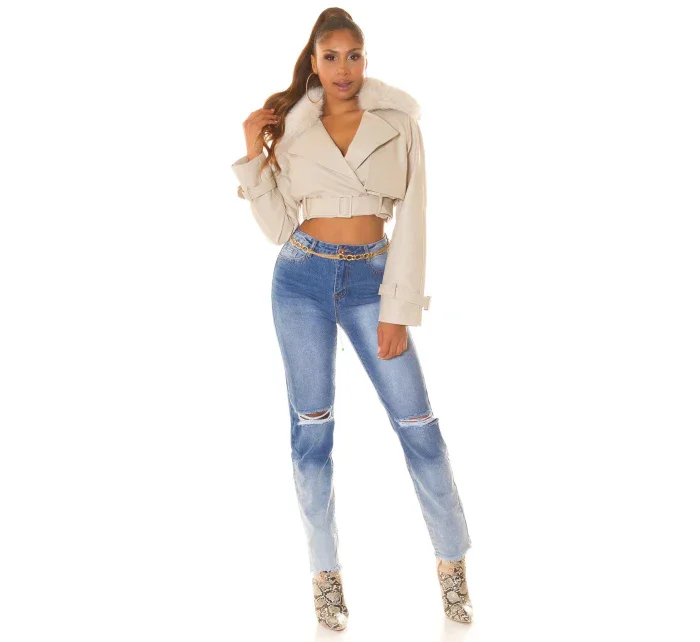 Sexy džíny s vysokým pasem model 21178084 - Koucla Sexy džíny s vysokým pasem model 21178084 - Koucla