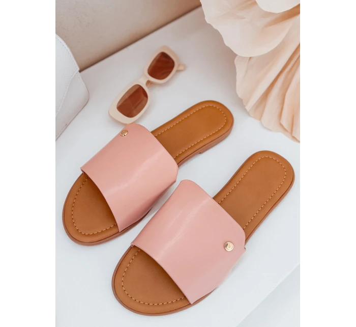 Dámske žabky CHICBASE pink FashionStreet ZY0938