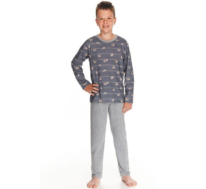 Chlapčenské pyžamo Harry šedé s leňochodmi