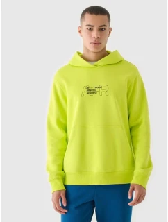 Pánska mikina 4F 4FRAW24TSWSM1816-45S s kapucňou z nepremokavého materiálu