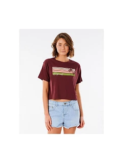 RIP CURL Tričko TALLOWS CROP TEE