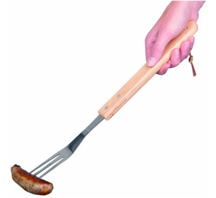 46 CM GRILOVACIA VIDLIČKA S DREVENOU RUKOVÄŤOU