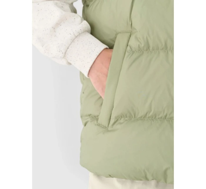 Pánska páperová košeľa bez rukávov s prírodnou výplňou 4F 4FWAW24TVJAM148-43S