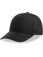 Recy 6 panelová baseballová kšiltovka black model 22542242 - Atlantis Headwear Recy 6 panelová baseballová kšiltovka black model 22542242 - Atlantis Headwear