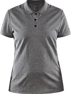 CORE Unify Polo Shirt W Dámské sportovní polo model 22467170 dark grey melange - Craft Corporate