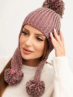 Dámska čiapka Emma K343 powder pink