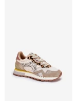 Tenisky Sportovní Boty Dámské model 21690091 Zlaté - D.Franklin